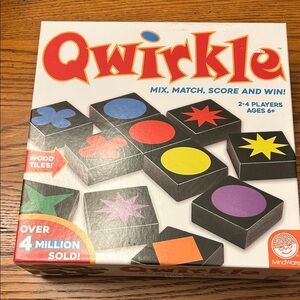 MindWare Qwirkle Board Game - Colorful Strategy Fun